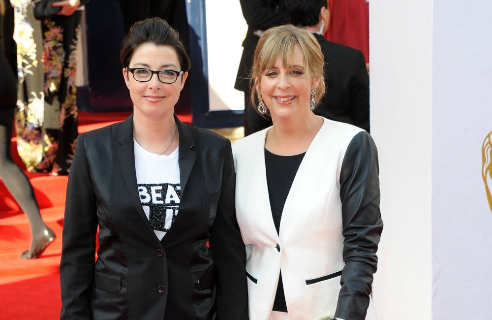 Mel Giedroyc admits her first performance with Sue Perkins was a shambles credit:Bang Showbiz