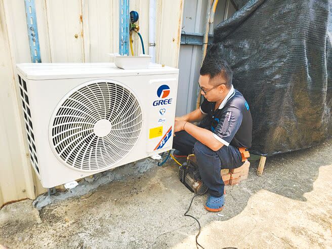 雲林縣平均日照達3.51小時全台第1，今夏暴熱冷氣機買氣旺。（張朝欣攝）