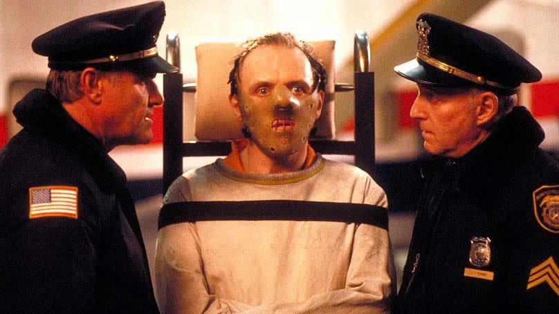 Anthony Hopkins en el 'Silencio de los corderos' como Hannibal Lecter