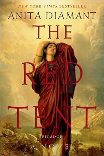 <p>"In 'The Red Tent,' [Diamant] imagined a fuller life for Dinah, daughter of Jacob, whose relationship with the prince Schechem led to a brutal massacre carried out on the royal family by two of her brothers. The 'red tent' is the traditional retreat for menstruating women, and a symbol of their mutual love and support in a world dominated by men... Having given voice to one of the Bible&rsquo;s silent women, she believes both genders can appreciate the perspective: 'We&rsquo;ve been reading it from men&rsquo;s point of view for thousands of years.'" --&nbsp;<a href="https://www.bostonglobe.com/arts/2014/12/04/xxxxxx/KWZrTANDP6X2Lt7TgztWeJ/story.html" target="_blank">The Boston Globe</a></p>