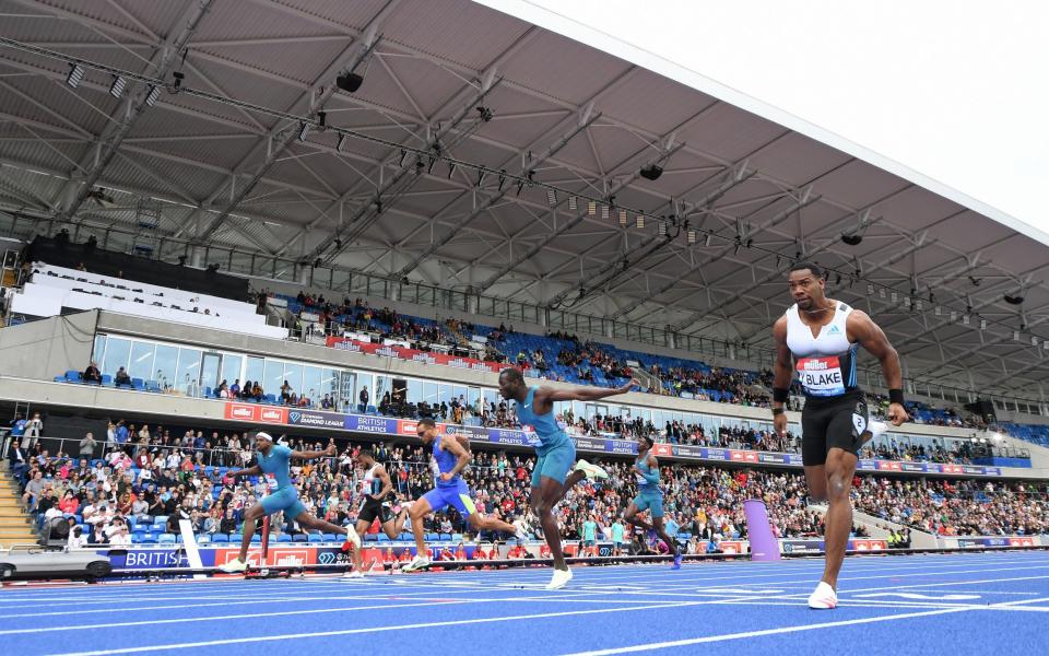 The new track at Birmingham's Alexander Stadium - GETTY IMAGES