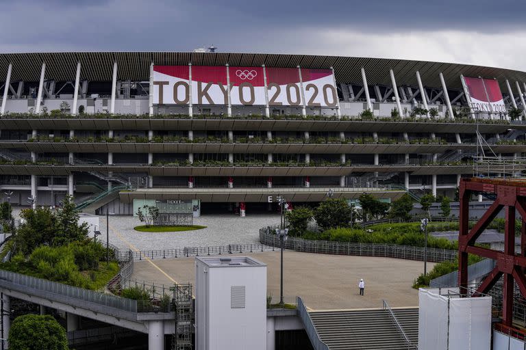 El estadio nacional de Tokio, una de las grandes obras de cara a los Juegos