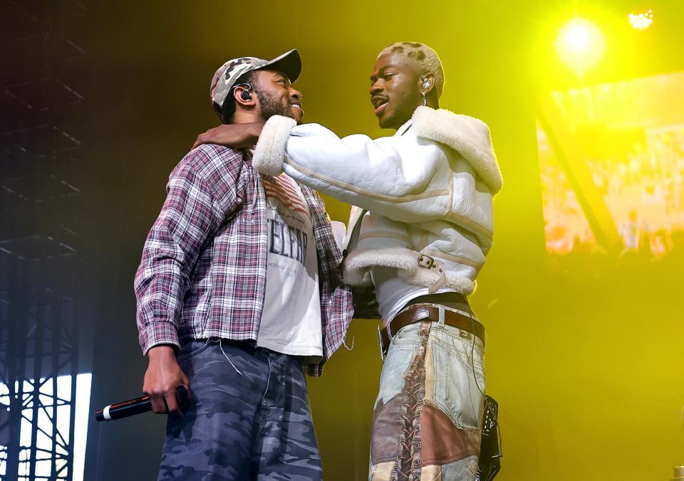 <h1 class="title">2024 Coachella Valley Music And Arts Festival - Weekend 2 - Day 2</h1><cite class="credit">Theo Wargo/Getty Images</cite>