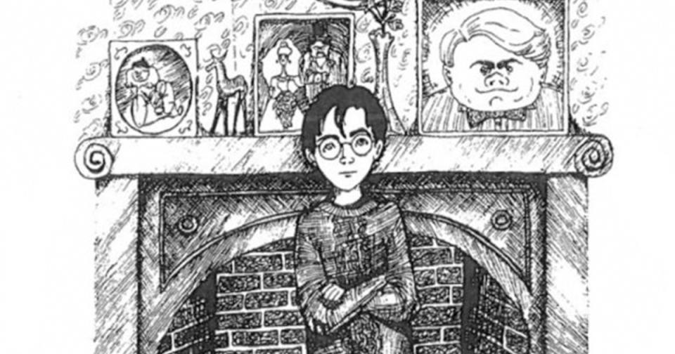 Check out J.K. Rowling’s absolutely magical and completely awesome Harry Potter sketches