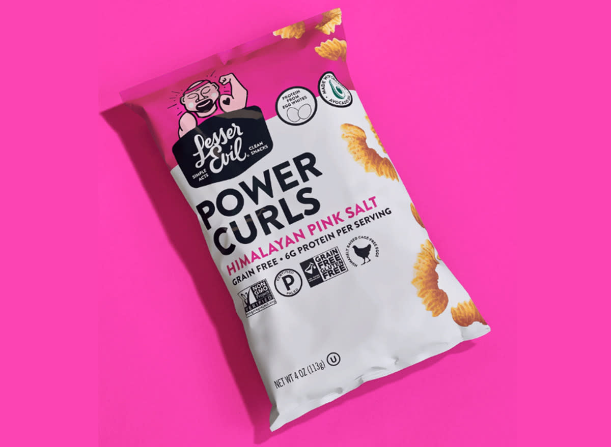 Lesser Evil Power Curls Himalayan Sea Salt