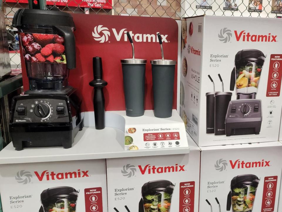 A Vitamix can make sauces or smoothies.
