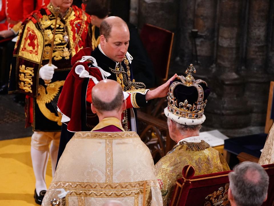 prince william at coronation