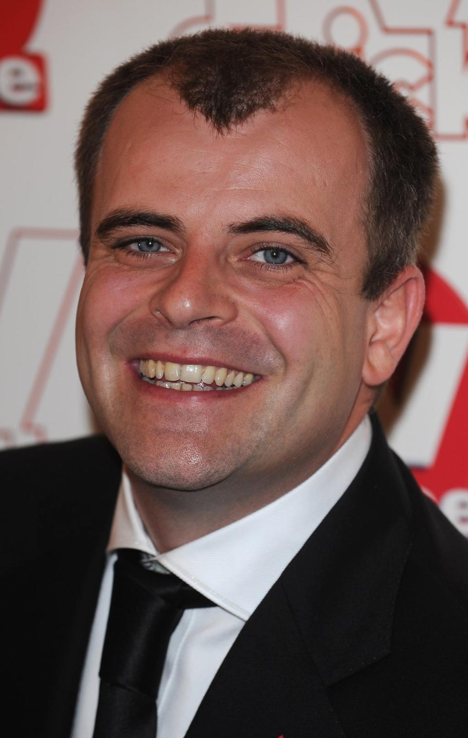 Simon Gregson attends the TV Quick & Tv Choice Awards at The Dorchester on September 7, 2009 in London (Getty Images)