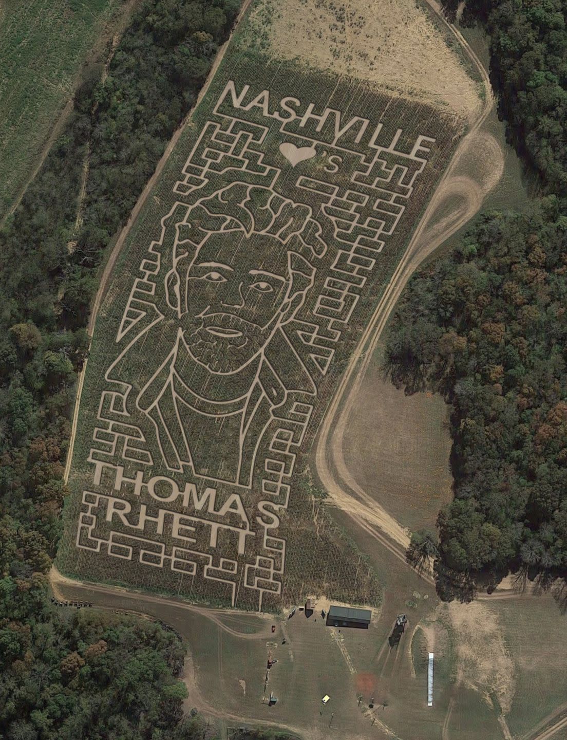 honeysuckle hill farm thomas rhett corn maze