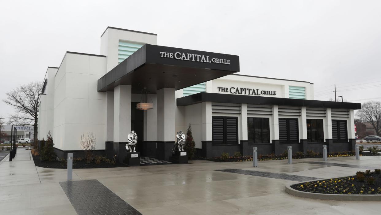 The Capital Grille in Louisville, Ky. on Jan. 29, 2023.  They are preparing to open soon.
