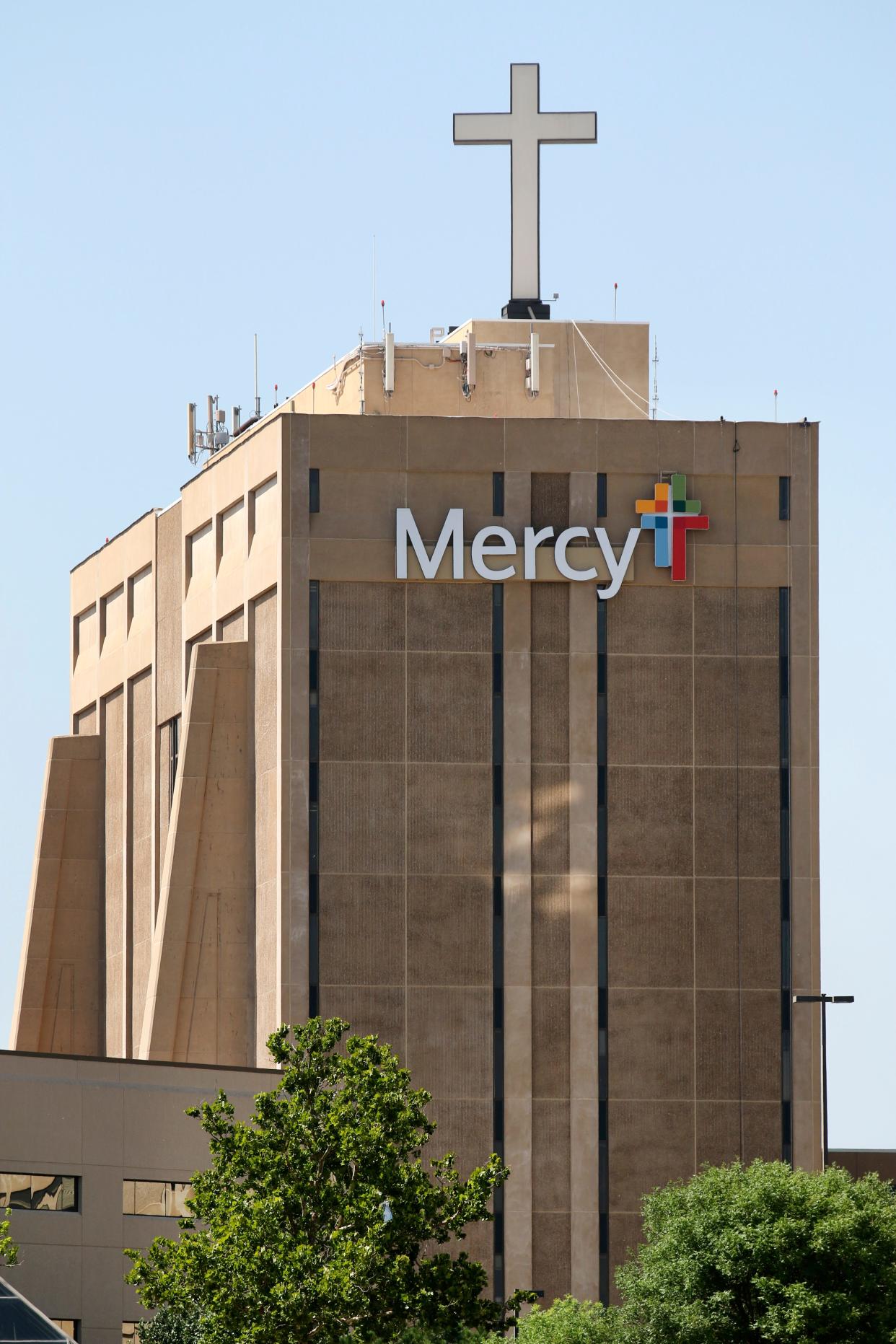 The exterior of Mercy Hospital Oklahoma City, pictured in this 2014 file photo.