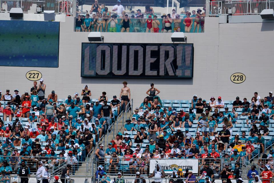 Not everyone was able to cool off in the pool or the shade of the cabanas at EverBank Stadium on Sept. 17, when the Jacksonville Jaguars hosted the Kansas City Chiefs. Dozens of people were reportedly treated for heat exhaustion, and bottled water was in scarce supply.