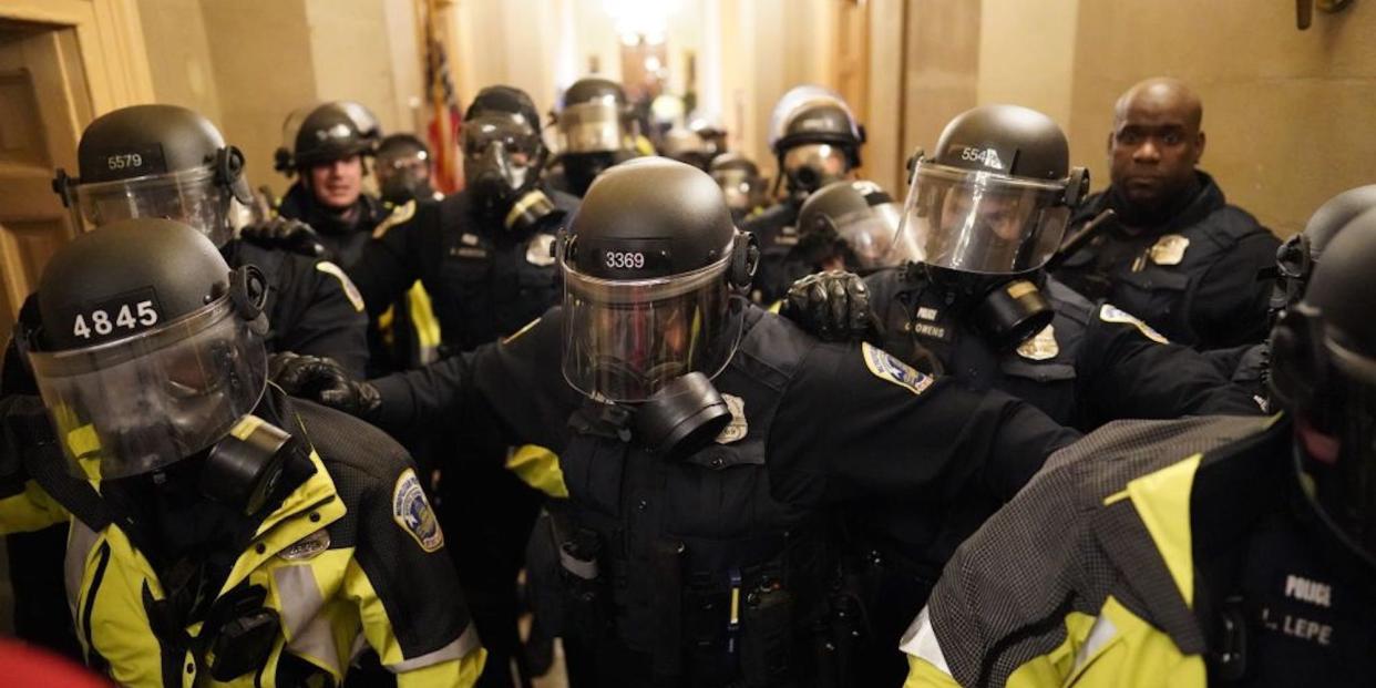 Capitol riot police