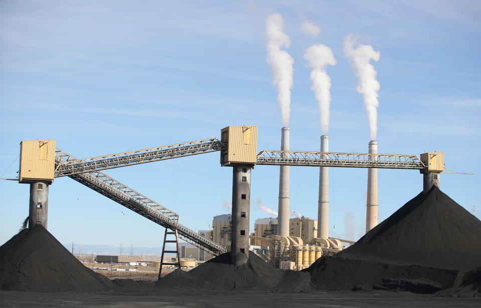 PacifiCorp's Hunter coal-fired power plant 
