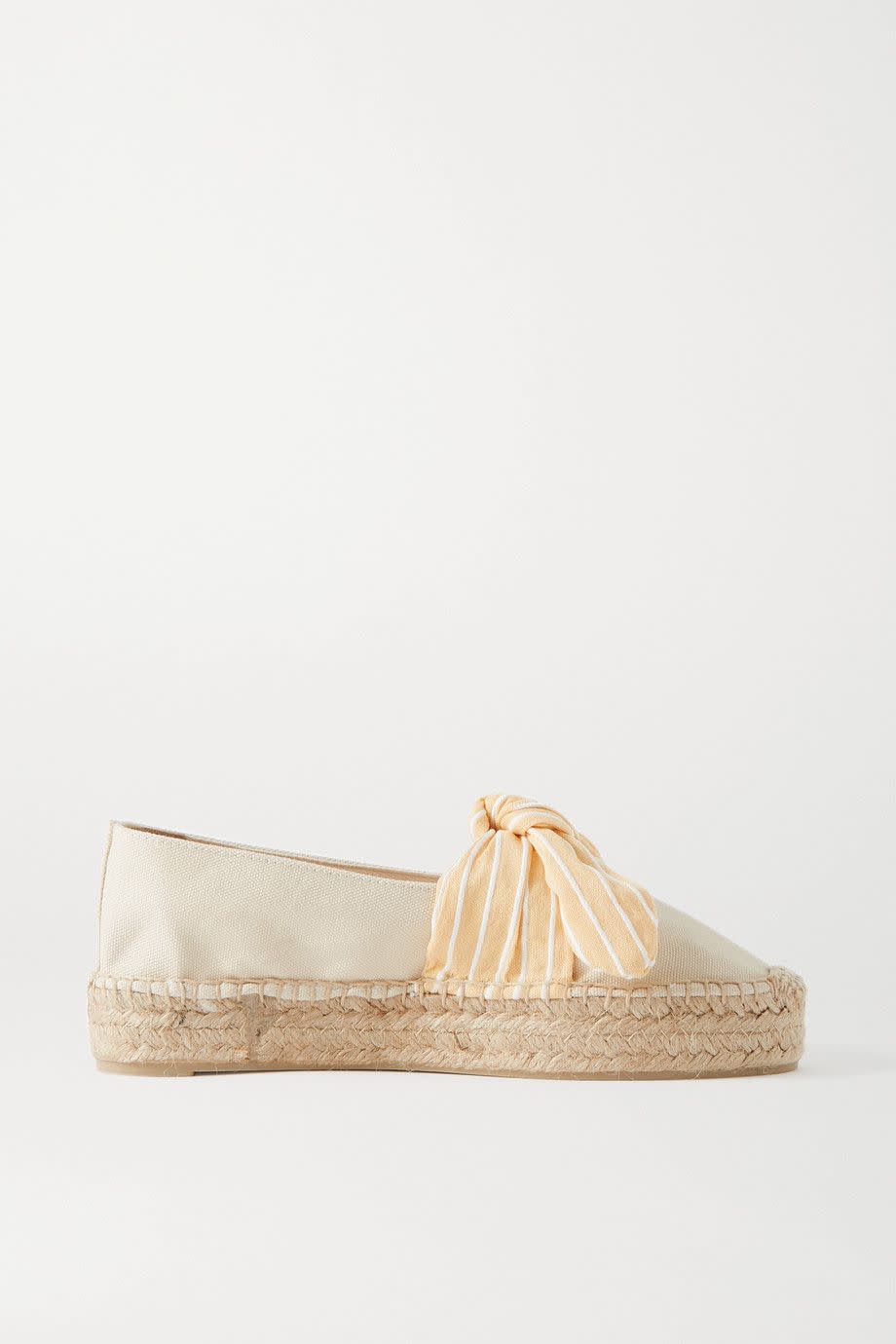 Castaner Kay bow-detailed canvas espadrilles, £95