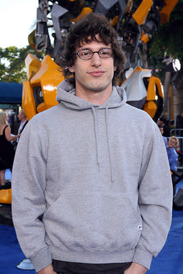 Andy Samberg at the Los Angeles premiere of DreamWorks/Paramount Pictures' Transformers