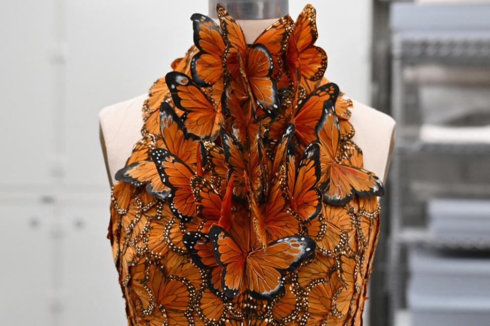 The exhibit will feature about 250 pieces from fashion history. AFP via Getty Images