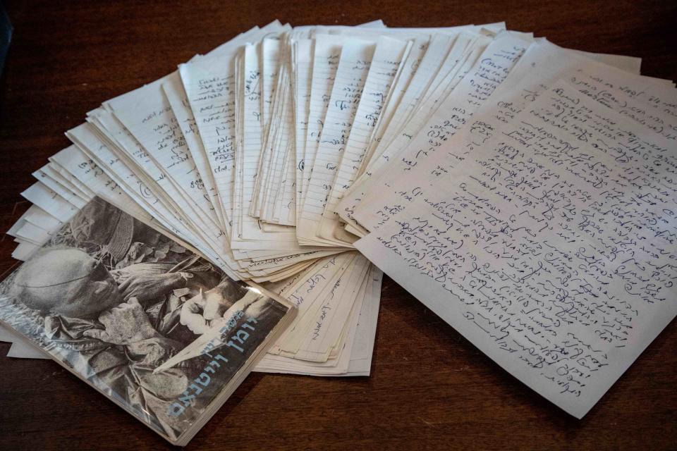 A manuscript of Moshe Dayan's "Vietnam Diary"  is for sale at Raptist Rare Books. The manuscript consists of roughly 200 pages entirely in the hand of Israeli military commander Moshe Dayan.