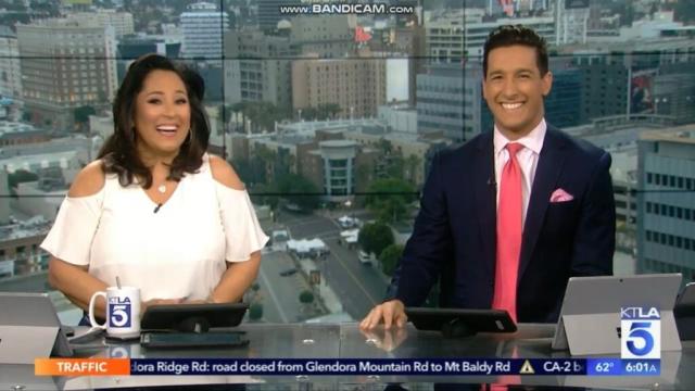 Ktla News Anchor Mark Mester Fired After Off Script Tribute To Former Colleague Lynette Romero 