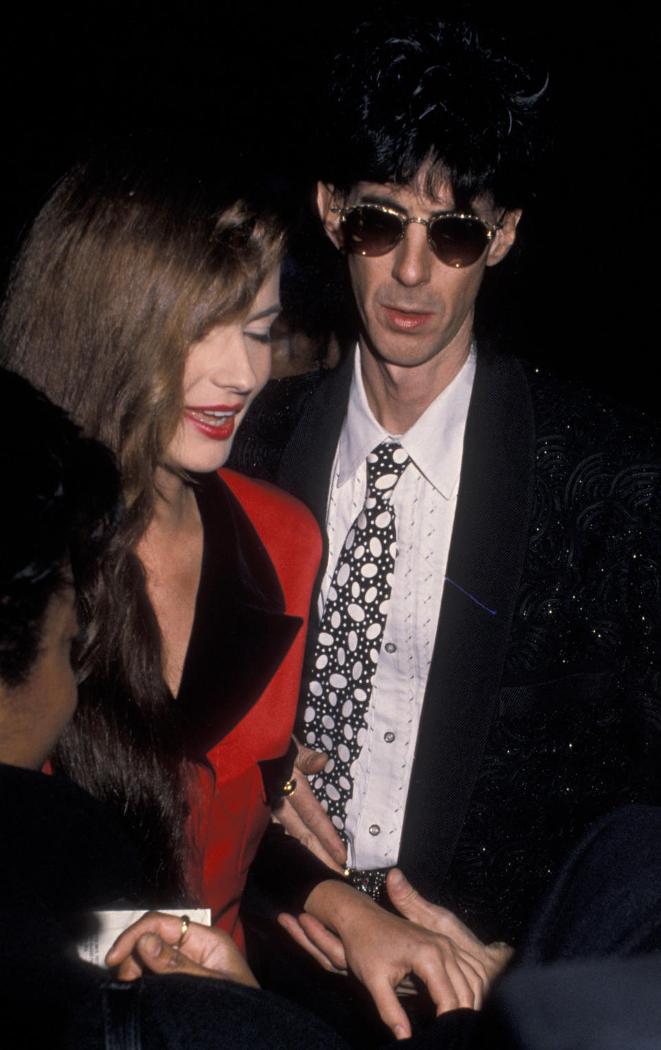 The pair at the premiere of "Her Alibi" in January 1989 -- several months before they were married.