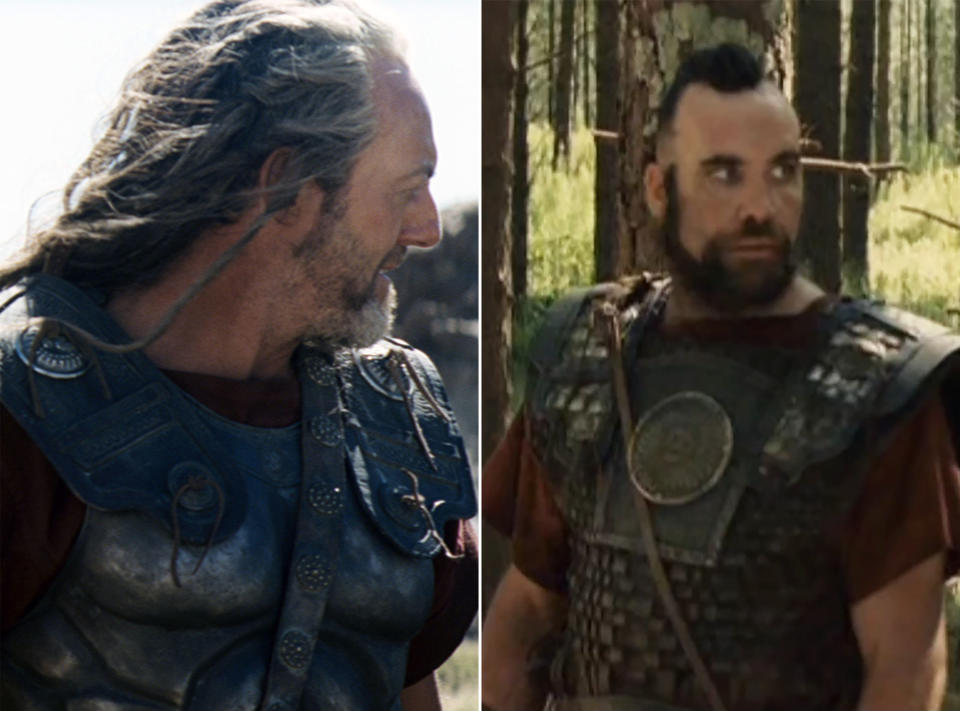 <p>Here's a pairing that we've never seen in Westeros: The Hound and Ser Davos, played by Rory McCann and Liam Cunningham, respectively. The two appeared in 2010's remake of <em>Clash of the Titans</em>, portraying soldiers Solon and Belo in the film based on the Greek myth of Perseus. So many gods, so little time. </p>