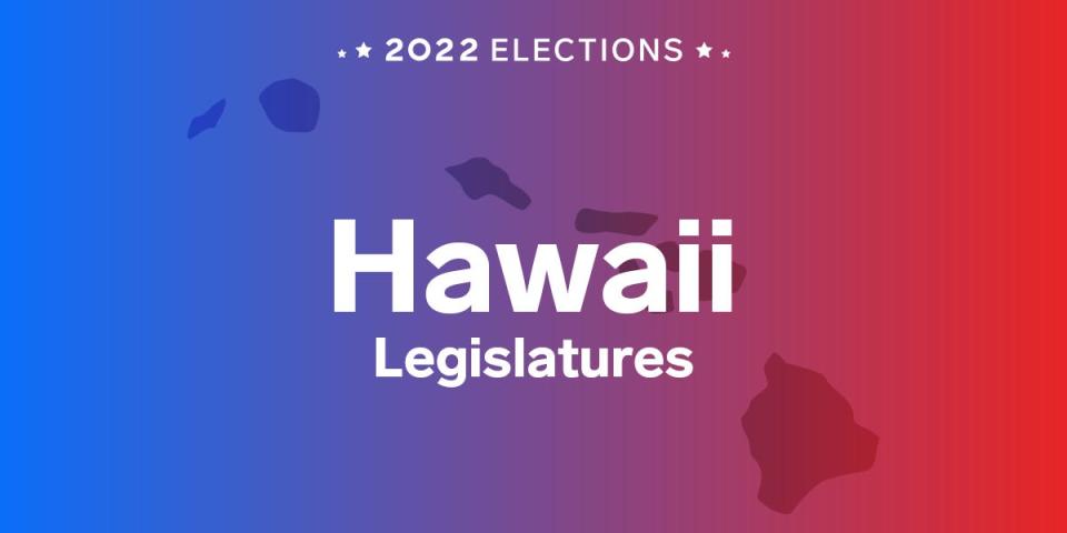 2022 election template for Hawaii Legislatures.