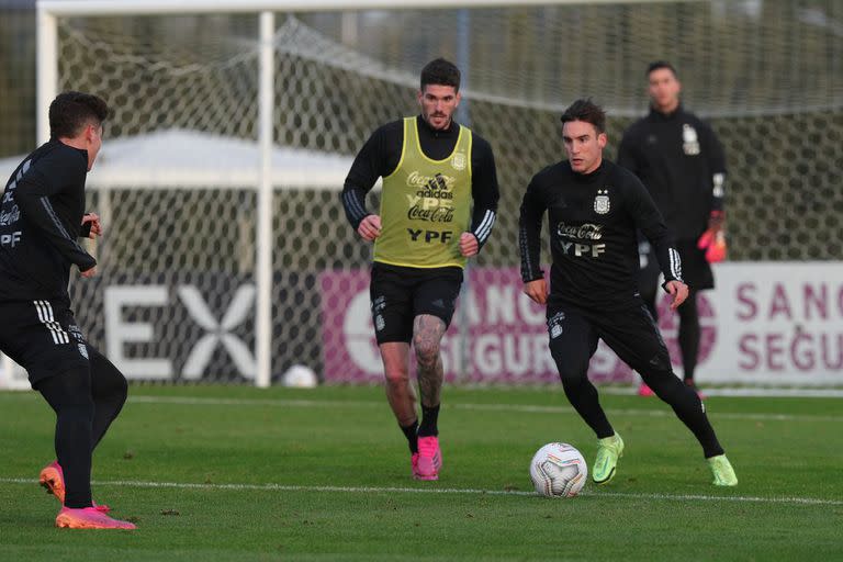 entrenamiento de la seleccion