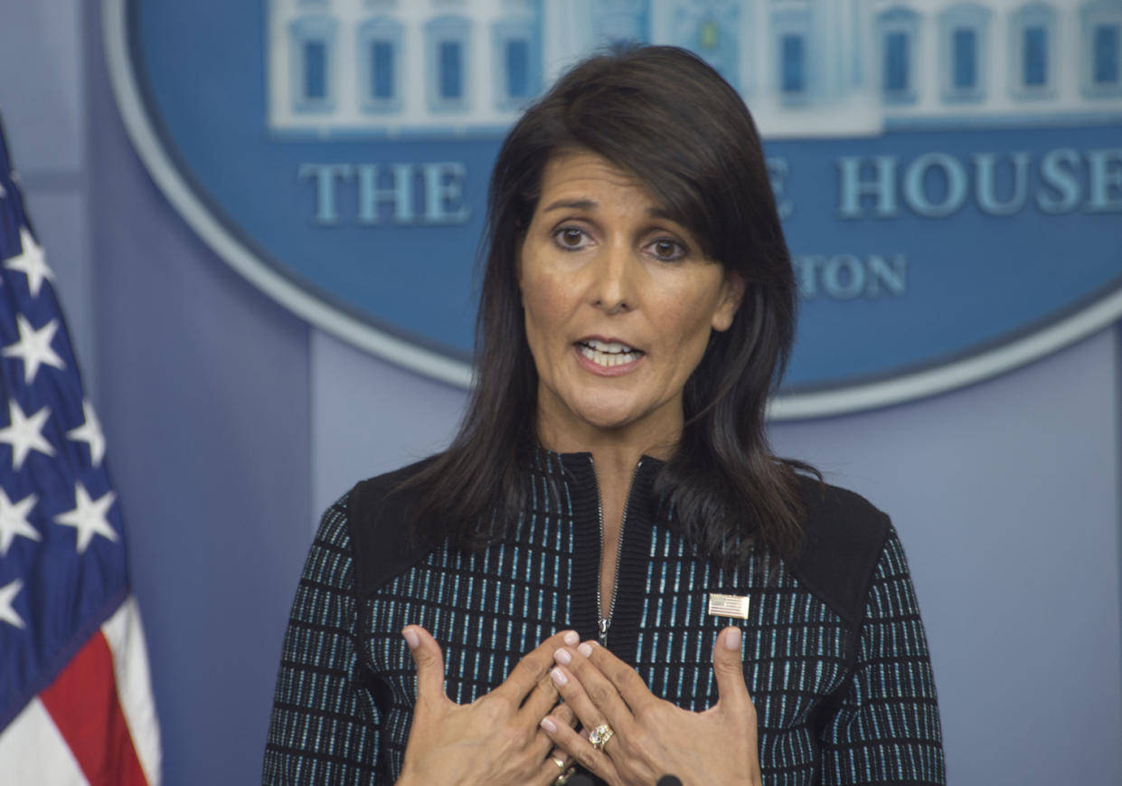 Haley: “something is going to have to be done” about North Korea