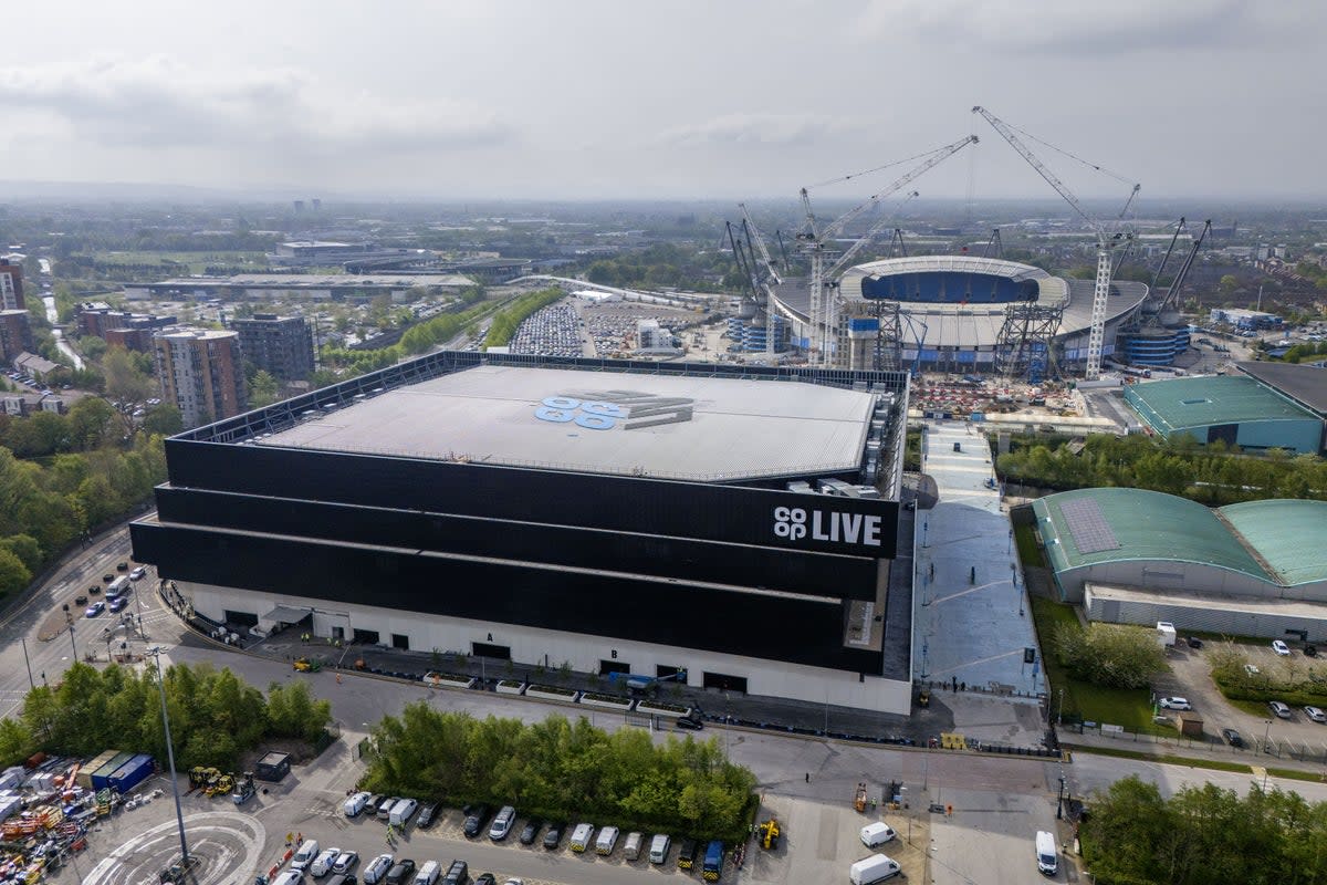 The Co-op Live arena in Manchester (Peter Byrne/PA) (PA Wire)