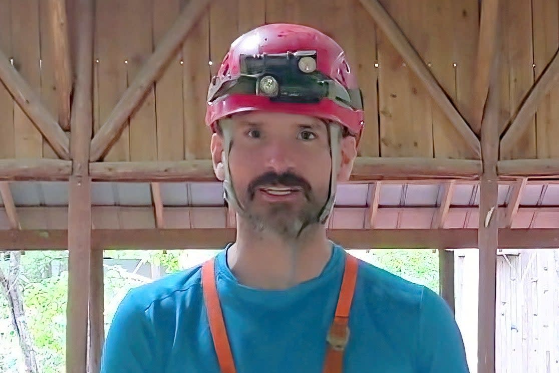 Mark Dickey, the US caver who is currently trapped near Morca (Reuters)