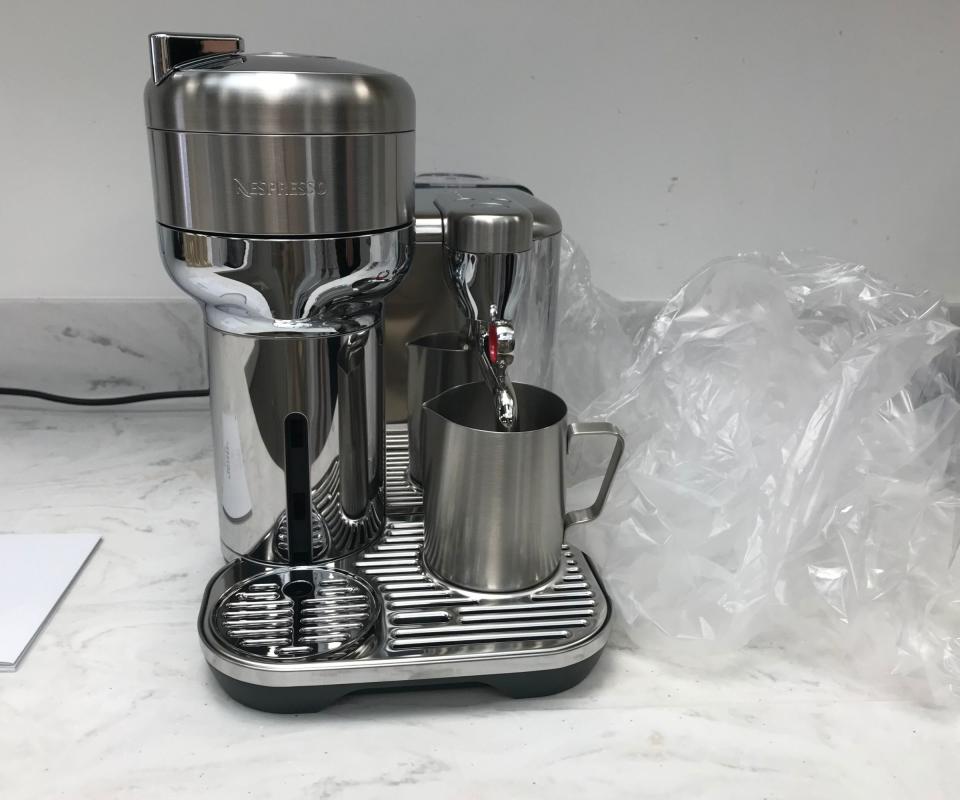 breville nespresso vertuo creatista unboxing