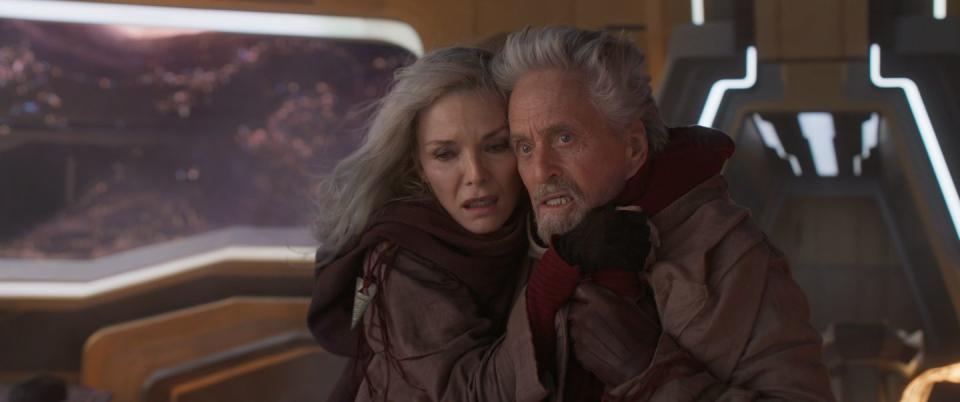 michelle pfieffer, michael douglas, antman and the wasp quantumania