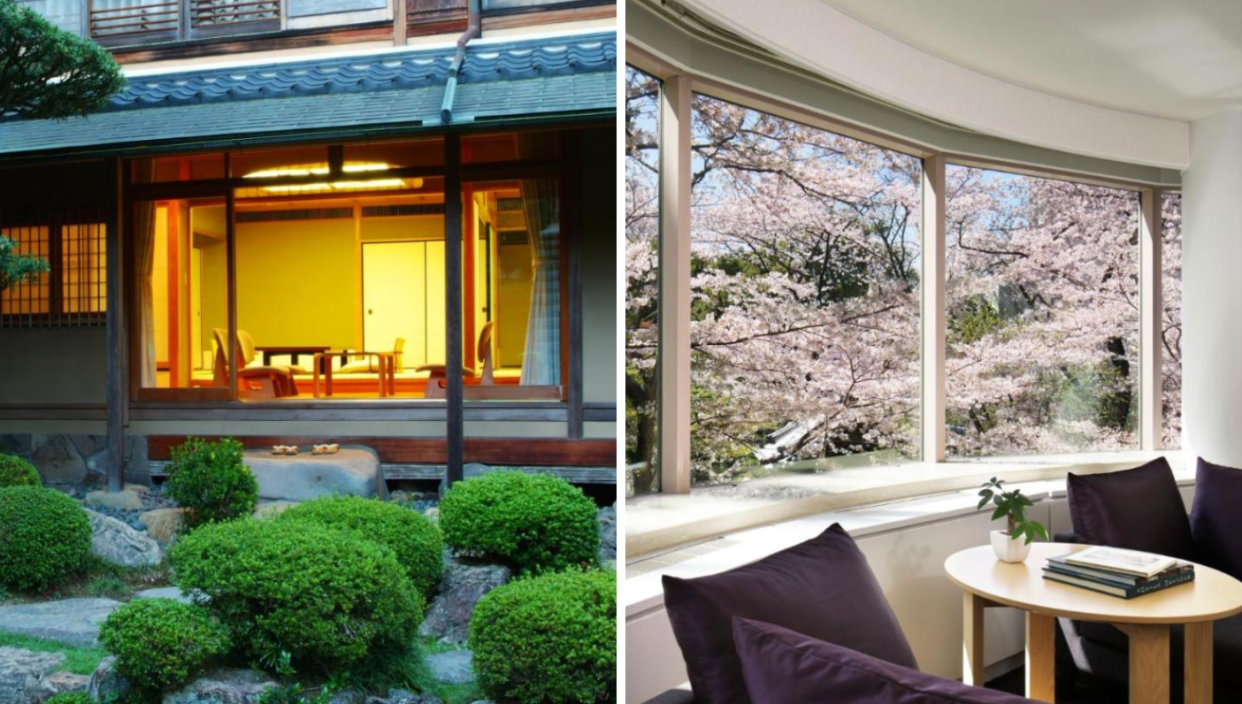 Beautiful hotels in Japan with a garden view. (PHOTO: Booking.com)