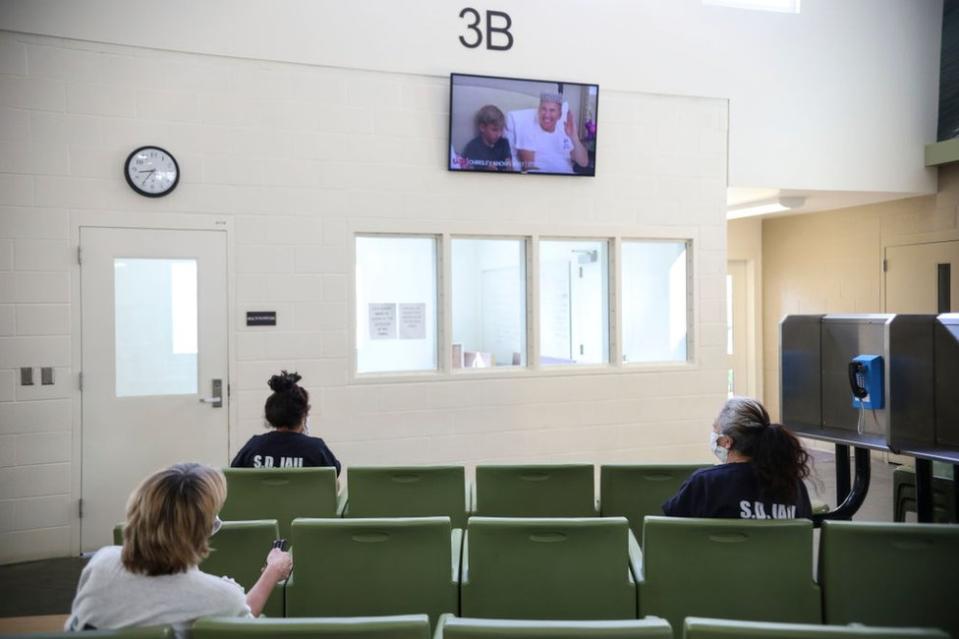 Centro de Detención para Mujeres Las Colinas en Santee, California el 22 de abril de 2022.