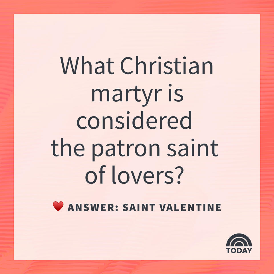 Valentine's Day Trivia