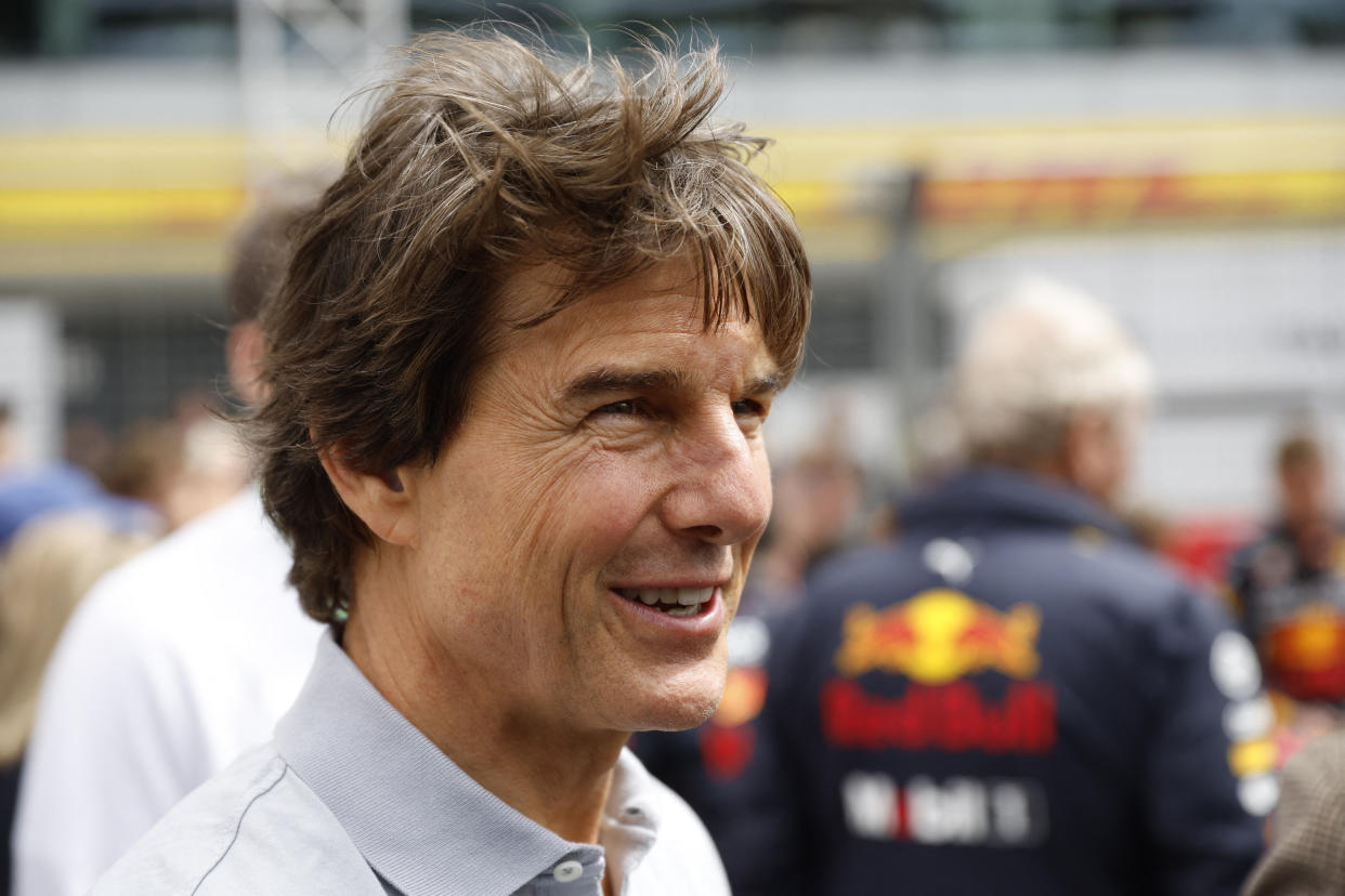 Tom Cruise celebrates his 60th birthday at British Grand Prix as co ...