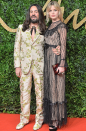 Alessandro Michele and Georgia May Jagger