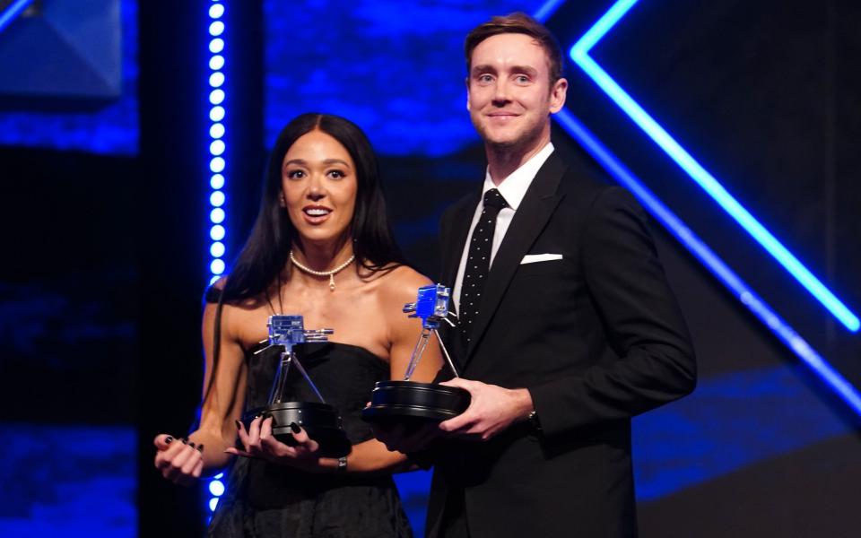 Katarina Johnson-Thompson and Stuart Broad