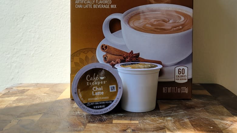 Cafe Escapes Chai Latte K Cups
