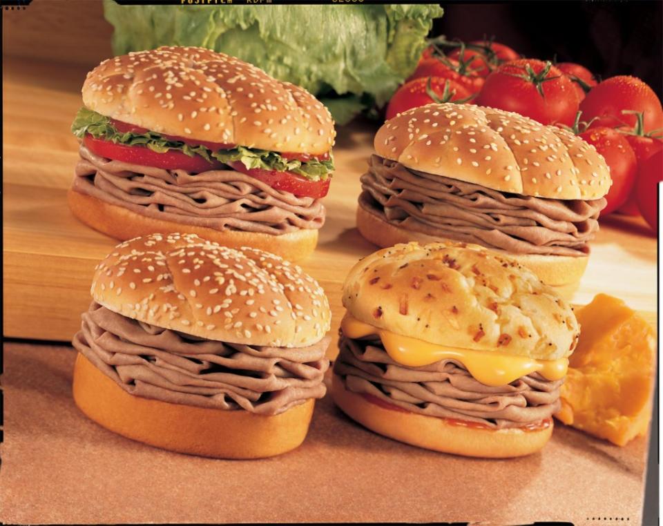 Arby’s announced that it will be offering free sandwiches throughout the month of April.