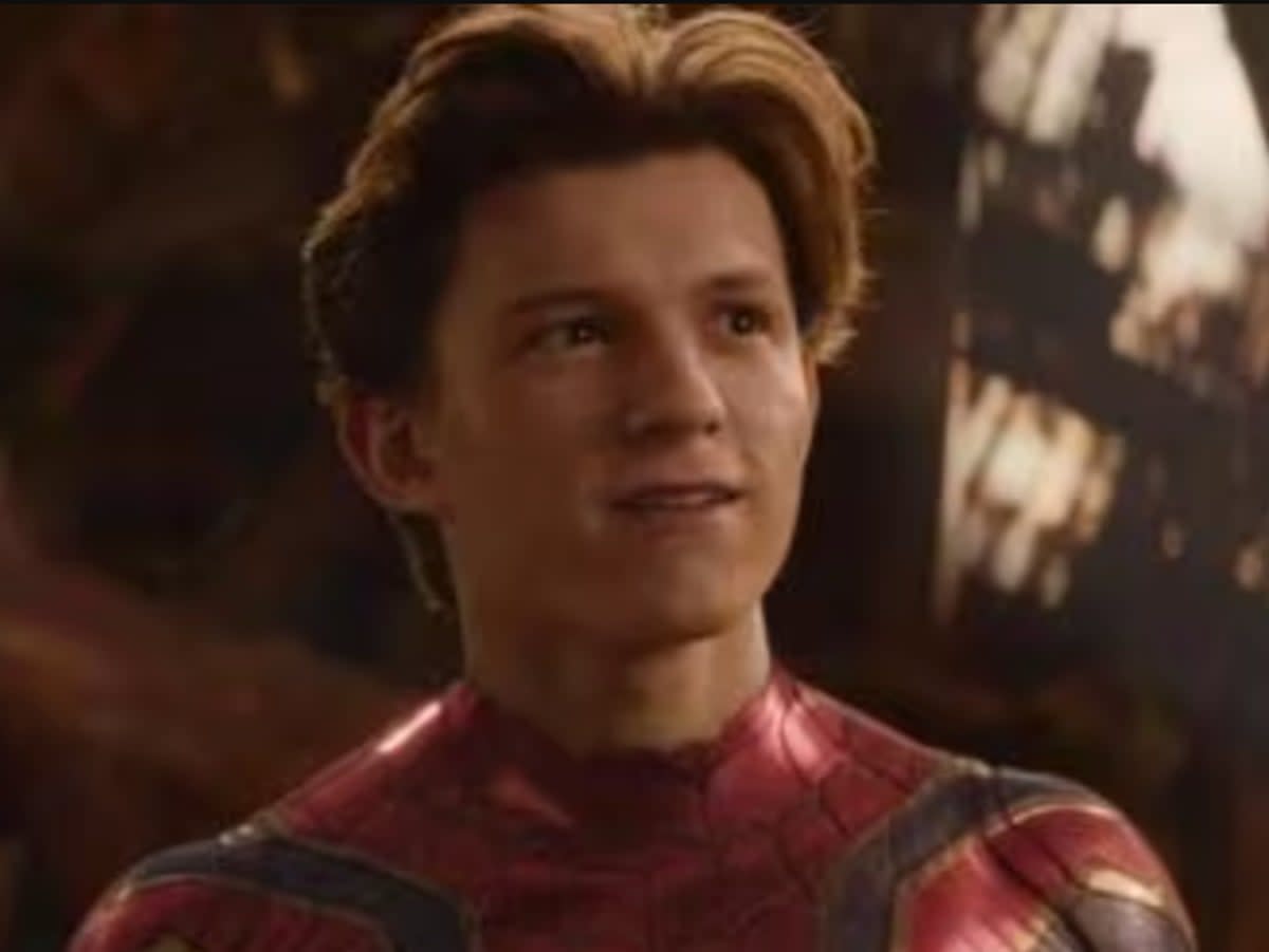 Tom Holland in Spider-Man (Sony Pictures Releasing)