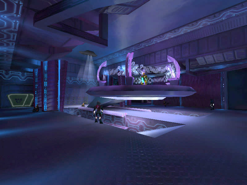 Covenant ship from the <em>Halo</em> video game series