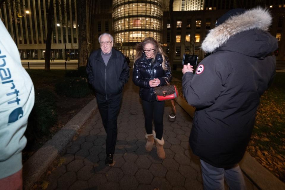 Romanello, 86, was convicted by a jury in December of two counts of extortion for slugging Selimaj in the jaw while trying to collect on an $86,000 gambling debt, according to prosecutors. Gabriella Bass