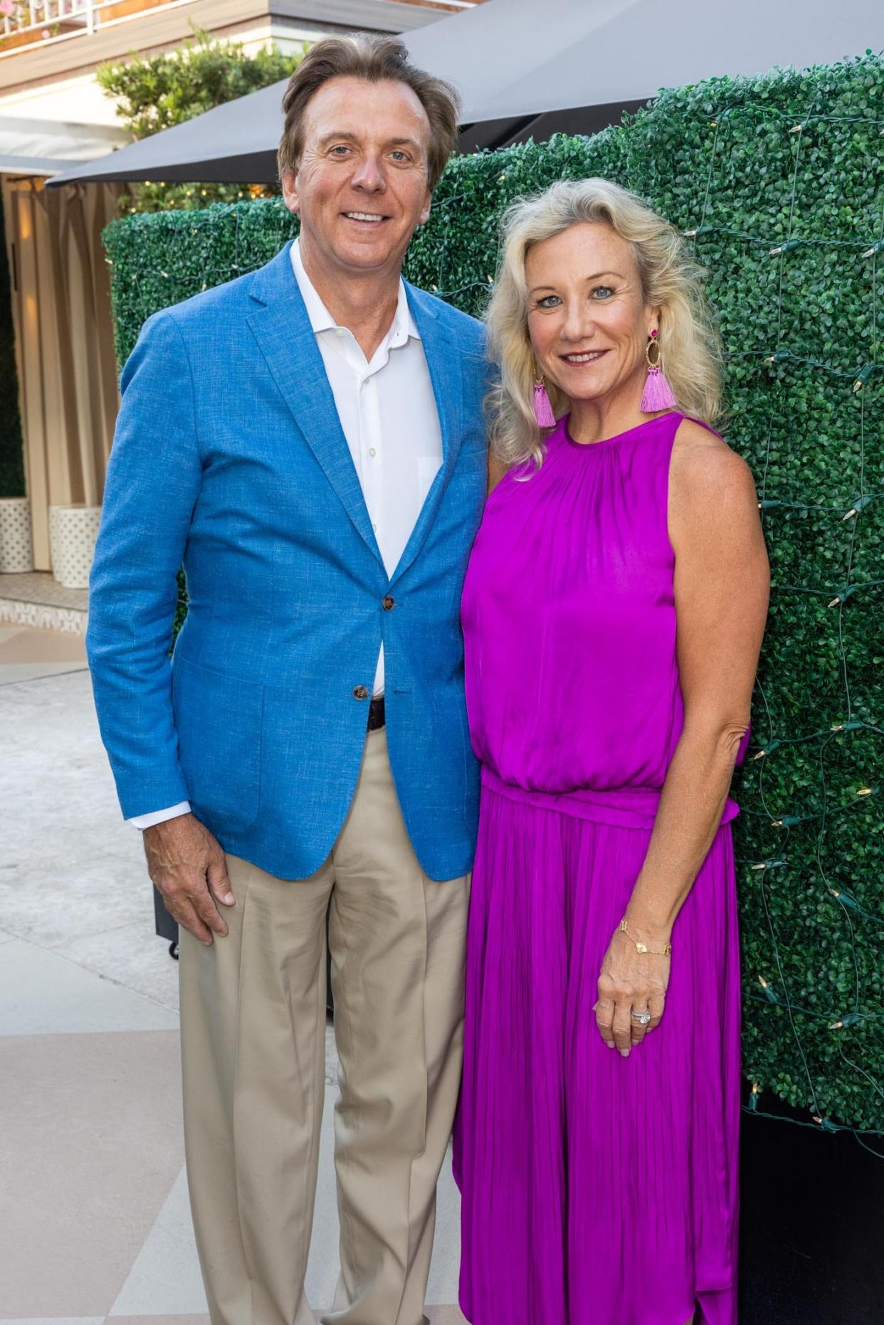 Bogdan and Rita Nowak at The Town of Palm Beach United Way Alexis de Tocqueville Society dinner at Club Colette in March 2023. This year's event is set for Monday night at Club Colette.