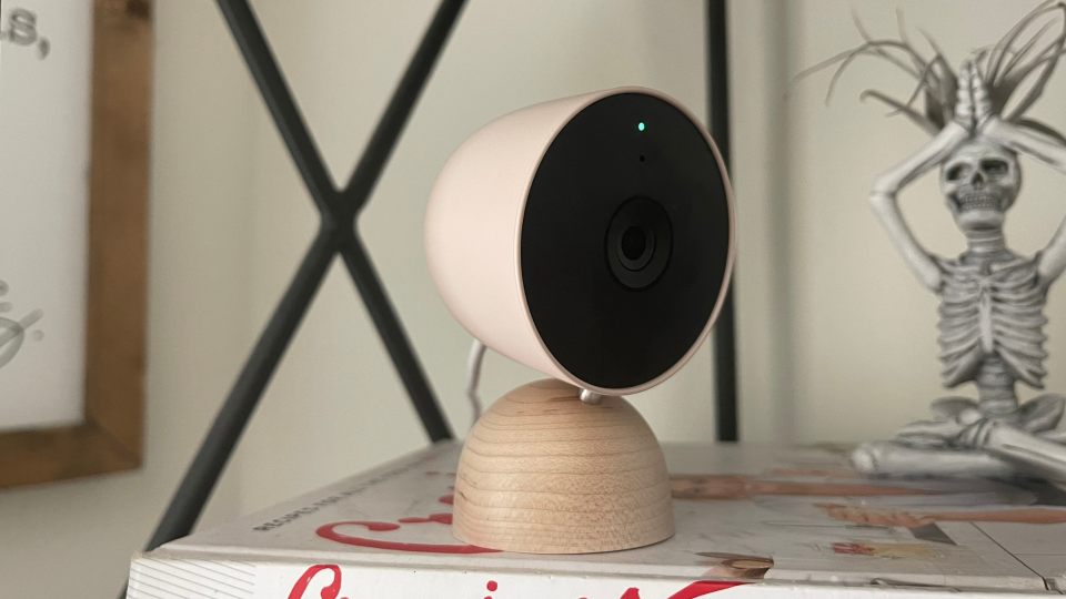 The Google Nest Cam blends into your home environment while also capturing good audio and video. Get it at Amazon for $20 off today.