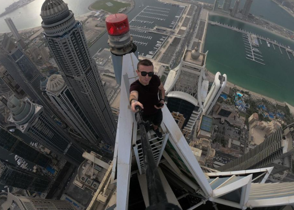 Remi Lucidi was known for scaling skyscrapers around the world (Remi Lucidi/Instagram)