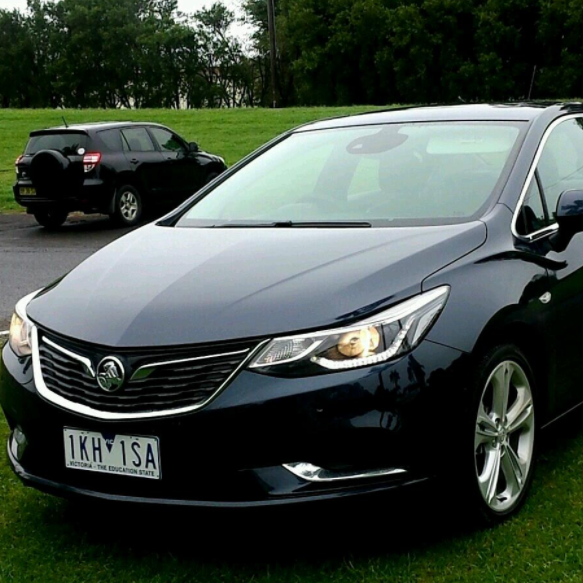 Our ride for the day for this brand new Holden Astra Sedan. Photo: Be