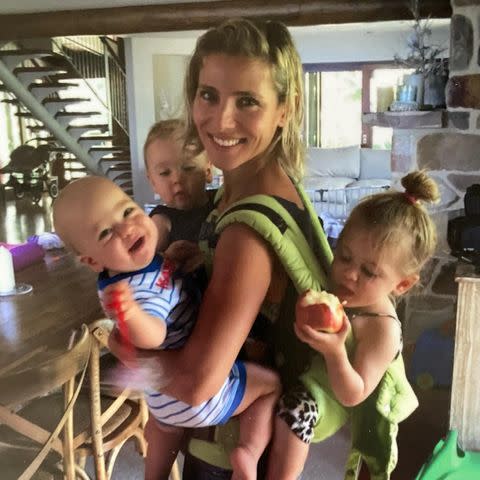 <p>The actor showered his wife Elsa Pataky with lots of love, including on social media by posting a throwback photo of her with their three children. "Happy Mother’s Day to all the brilliant, hardworking, kid carrying, bar raising, husband-putting-up-with-ing woman out there!! We salute you 👏💗🙏 @elsapatakyconfidential," Hemsworth applauded.</p>