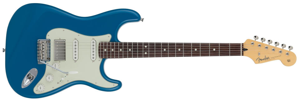 Fender Japan 2024 Hybrid II HSS Stratocaster in Forest Blue