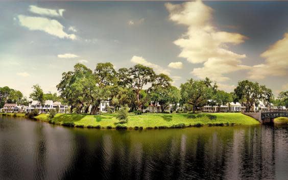 The Lowcountry is in the midst of marshland where alligators prowl